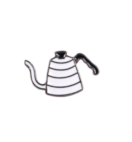 Drip Kettle Pin Badge