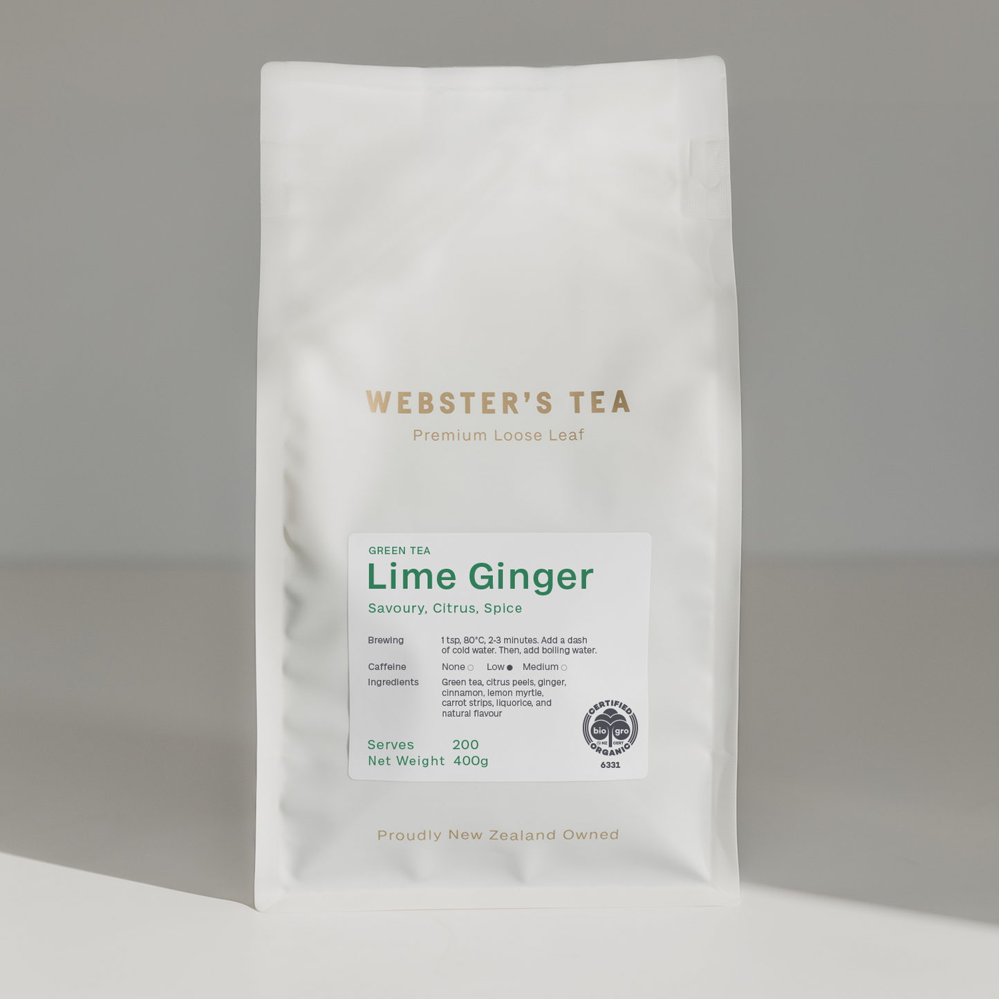 Lime Ginger Tea