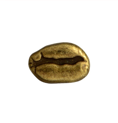 Coffee Bean Pin Badge